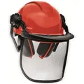 Bg-sh 1 4500480 Forstschutzhelm En 1731, En 397 Orange, Schwarz - Einhell