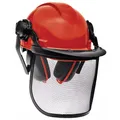 Einhell Forstschutzhelm BG-SH 2 Gehörschutz DIN-Norm EN 397 +A1