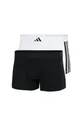 Adidas Low Rise Trunk (2PK) - Active Flex Cotton 3 Stripes - Bequeme Unterwäsche