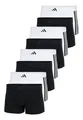 adidas Basic Boxer Trunk Men Herren Unterhose Shorts Unterwäsche 8er Pack, Farbe:White/Black, Bekleidungsgröße:M