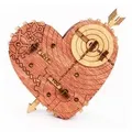 0785045811193 - Cluebox Tin Woodman`s Heart - Schatzkiste mit Codeschloss, ab 14 Jahren