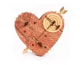 iDventure Spiel Tin Woodman`s Heart. Eine mechanische Schatzkiste mit Codeschloss, Knobelspiel, wiederverwendbar