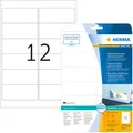 Adressetiketten A4 weiß 99,1x42,3 mm repositionierbar Papier matt 300 St.