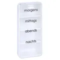 Tablettendose Morgens/mittags/abends/nac 1 St