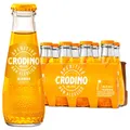 Crodino alkoholfreier Bitteraperitif, Packung mit 8 Flaschen je 9,8 cl – 0,098 l