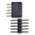 world-trading-net - 20er Set 5-polige Miniatur Steckverbinder, Rastermaß 1,27mm, Metallkontakte, Bronze beschichtet, Strom 1A, Spannung 30V