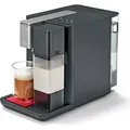 Tchibo Qbo MILK MASTER Premium Kapselmaschine für Cappuccino, Espresso, Caffè Crema, Caffè Grande, Milchschaum auf Knopfdruck mit abnehmbarem Mi...