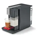 Tchibo Qbo MILK MASTER Premium Kapselmaschine für Cappuccino, Espresso, Caffè Crema, Caffè Grande, Milchschaum auf Knopfdruck mit abnehmbarem Milchtank 300ml, mit Abschaltautomatik, Lipstick Red