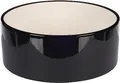 Flamingo Hundenapf Keramik – rund – 1700ml – schwarz & weiß – spülmaschinenfest – für große Hunde Dog Bowl Rocky