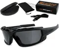 HELLY® - No.1 Bikereyes® | Motorradbrille, Multifunktionsbrille | beschlagfrei, winddicht | HLT® Sicherheitsglas nach DIN EN 166 (smoke [1314])