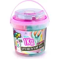 Canal Toys SSC148 Super Slime Mix' in Cube with SDO Decorations 1kg mix'in, Random Colours (CANAL.SSC148)
