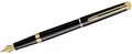 Waterman Füllfederhalter Füllhalter Hemisphere Lack schwarz G.C. M