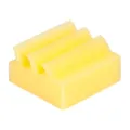 Sito International GmbH & Co. KG Sito Reinigungsschwamm für die Tastatur, 7 x 7 x 4 cm, Praktischer Schwamm für die Reinigung von Tastaturen jeder Art, 1 Schwamm, gelb 9000045