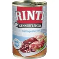 Rinti Hunde-Nassfutter Kennerfleisch Geflügelherzen 400 g