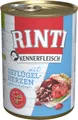 Rinti | Kennerfleisch | 400g Dose - Hühnerherzen 400g
