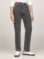 Tommy Jeans Slim-fit-Jeans Tommy Jeans - Damenjeans IZZIE -High Waist - Slim-fit - Straight - leg mit Logo-Badge und Stickerei