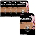 5x Duracell CR1616 DL1616 3V Lithium Batterie Knopfzelle 45mAh Blister CR 1616