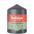 Bolsius: Stumpenkerze 80/58mm - Stürmisches Grau (6 Stück)