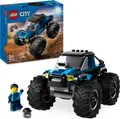 LEGO City Blauer Monstertruck, Offroad-Auto-Spielzeug, Fahrzeug-Set mit Rennfahrer-Minifigur, fantasievolles Rennauto-Spielzeug, lustiges Geschenk für Jungs und Mädchen ab 5 Jahren 60402