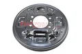Bremsträgerplatte METZGER AUTOTEILE 6117017 für HYUNDAI RIO KIA UB GB i20 2 IB 3