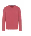 CAMP DAVID Rundhalspullover Strukturierter Pullover Stone Washed