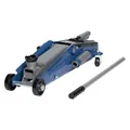 Cartrend hydraulischer Wagenheber, Rangierwagenheber für SUVs und Geländewagen mit Quicklift-Funktion, 2,5 Tonnen, blau