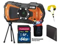Ricoh WG-80 Orange + 64GB Komplettset !  bis 14m wasserdicht