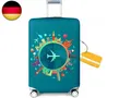OrgaWise Kofferhülle Luggage Cover Gepäck Cover Gepäckabdeckung for Travel Lu