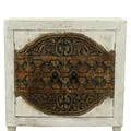Boho Kommode Sideboard Kommodenschrank Massivholz Highboard Komode Flur Möbel