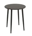 DEGAMO Bistrotisch Gartentisch Tisch DENVER 60cm rund, Metall anthrazit