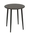DEGAMO Bistrotisch DENVER 60cm rund, Stahl, Innen und Außen