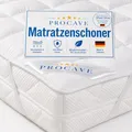 PROCAVE® Matratzenschoner 70x200 cm Topper | Matratzenauflage mit 4 Eckgummis | Atmungsaktive Matratzentopper & Matratzenauflage | Anti Milben Matratzenbezug | Mattress Topper Made in Germany