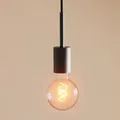 OSRAM VINTAGE 1906 PenduLum Needle Ø 10cm Anthrazit aus Stahl - Schlichte Pendelleuchte mit E27 Fassung ohne Leuchtmittel