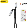 Ladekabel für iPhone Schnell Ladekabel Datenkabel für Apple 30W 0,23m Dudao