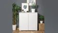 Kommode Sideboard Anrichte Schrank Blanc weiß 80x80 cm