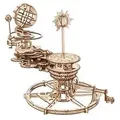 70167 - UGEARS Modellbausatz Mechanisches Tellurium, 249 Bauteile, 3D Puzzle