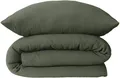 Schiesser Bettwäsche Molly aus supersofter Musselin-Qualität in gedeckten Farben, Musselin, 2 teilig, Made in Green