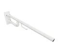 BRILLANTBAD® Stützklappgriff BELP Stützklappgriff Papierhalter Eisen Weiß für Bad & WC >> Bohren