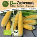 Mais Samen (BIO) - 30 Samen Gemüsesamen Zuckermais Golden Bantam Maissamen