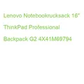 Lenovo Notebookrucksack 16" ThinkPad Professional Backpack G2 4X41M69794