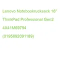 Lenovo Notebookrucksack 16" ThinkPad Professional Gen2 4X41M69794 (0195892091189
