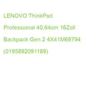 LENOVO ThinkPad Professional 40,64cm 16Zoll Backpack Gen 2 4X41M69794 (019589209