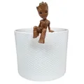 Blumentopf Deko Anhänger Baumwesen Groot 10x6 cm aus Kunststoff Disney Pot Buddy