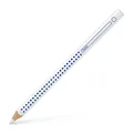 Faber-Castell 110801 - Buntstift Jumbo Grip, für Heft und Tafel, weiß (1)