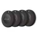 Lifemate Life Tag 4er-Pack – Bluetooth Smart Tag Android mit „Mein Gerät Finden“-App, Wasserdicht, Lange Batterielaufzeit Tracker Android – Perfekt für Schlüssel, Taschen, Haustiere und Gepäck