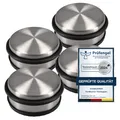 4 x Türstopper 1,2 kg Boden schwer VonBueren | ca. 10,5 x 5 cm | Tür Stopper aus