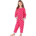 Merry Style Schlafanzug Mädchen Schlafanzug Jumpsuit MS10-186 rosa 110-116