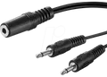 GOOBAY 50499 - Scart zu Composite Audio Video und S-Video Adapter