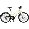 E-Bike Cityrad cBike1V Modern City E-Bike 26 Zoll Elektrofahrrad Pedelec - Beige