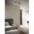 Deckenleuchte LIGHT-POINT, dimmbar, Schwarz, für Wohnzimmer, Aluminium - 15